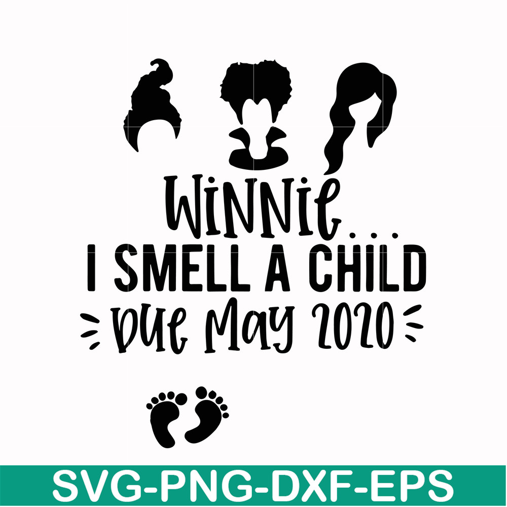 HLW0120-i smell a child svg, png, dxf, eps digital file HLW0120.jpg