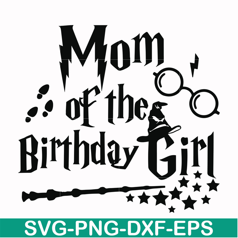 HRPT00015-Mom of the birthday girl svg, png, dxf, eps file HRPT00015.jpg