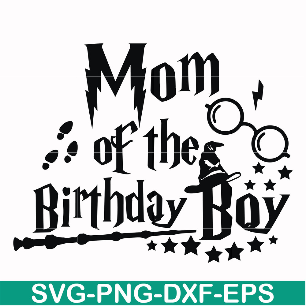 HRPT00017-Mom of the birthday boy svg, png, dxf, eps file HRPT00017.jpg