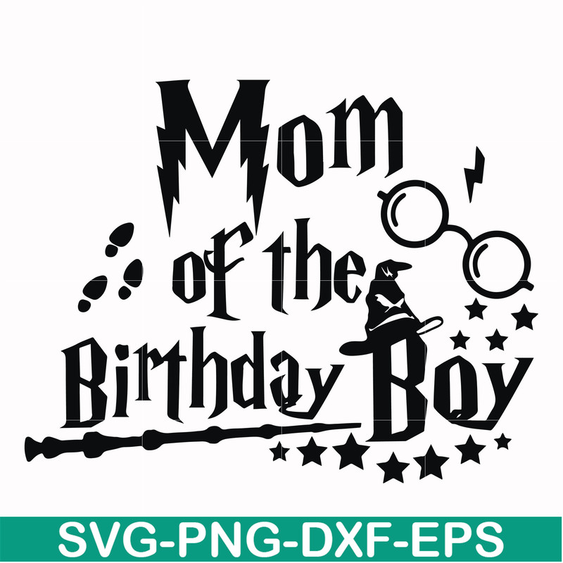 HRPT00017-Mom of the birthday boy svg, png, dxf, eps file HRPT00017.jpg