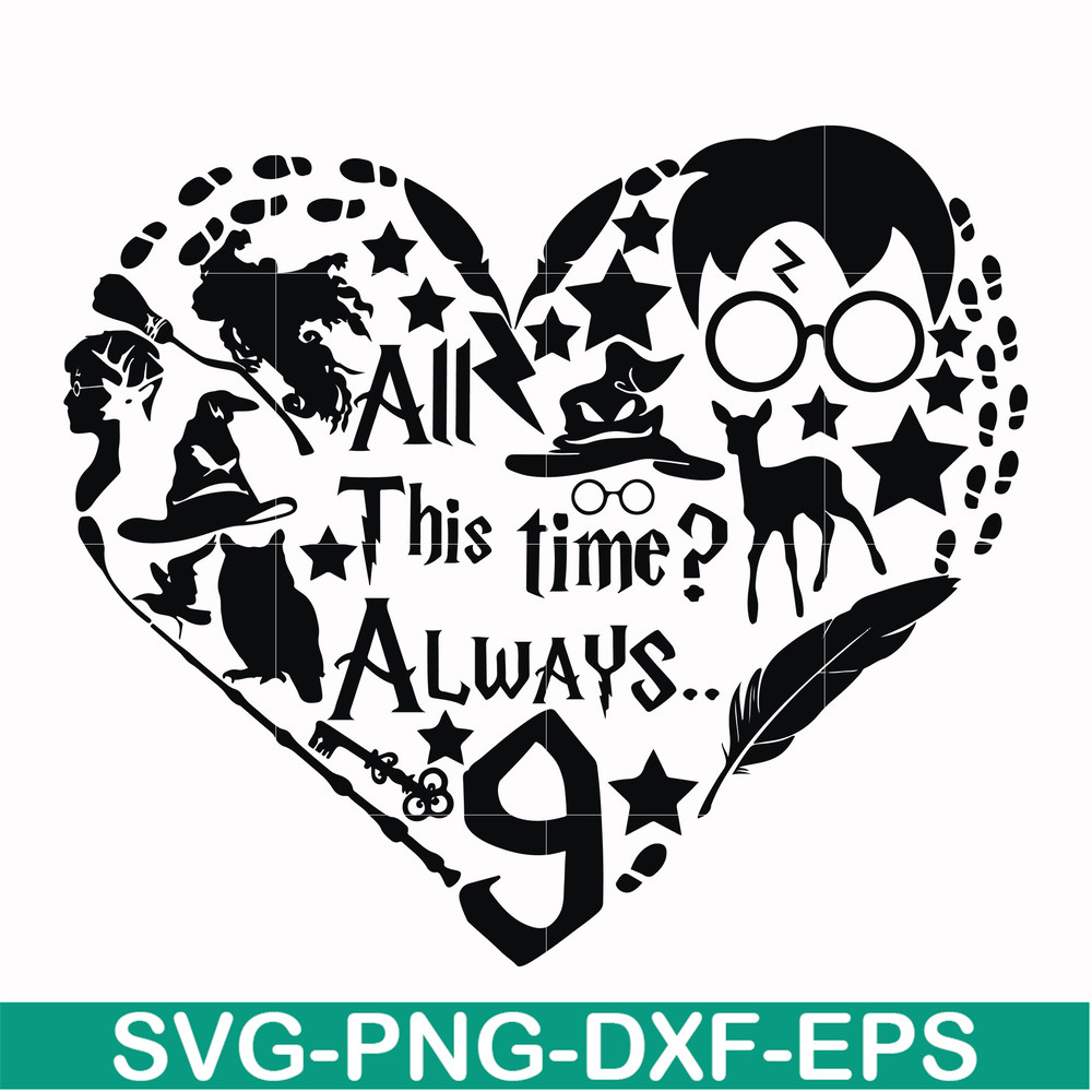 HRPT00035-All this time always svg, png, dxf, eps file HRPT00035.jpg