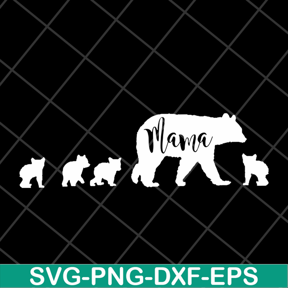 MTD03042127-Mama bears svg, Mother's day svg, eps, png, dxf digital file MTD03042127.jpg