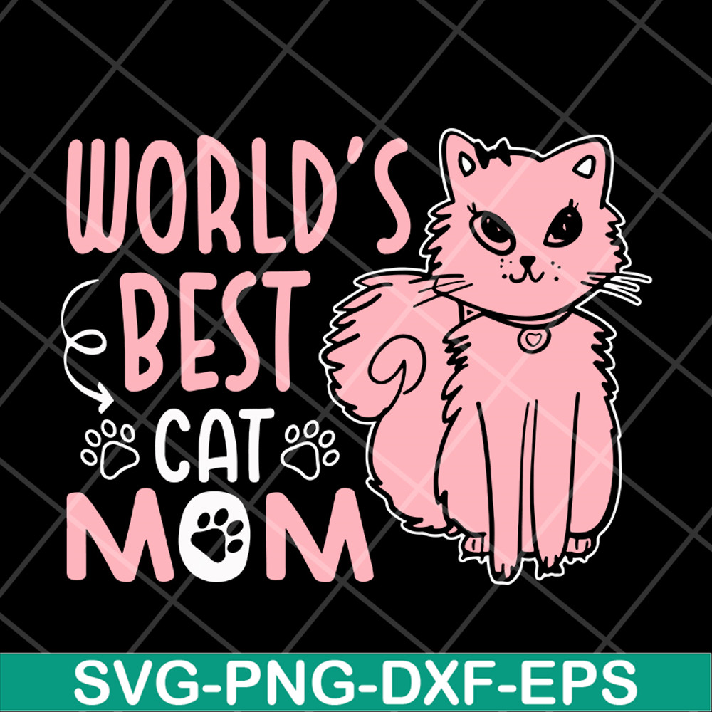 MTD13042123-World's bets cat mom svg, Mother's day svg, eps, png, dxf digital file MTD13042123.jpg