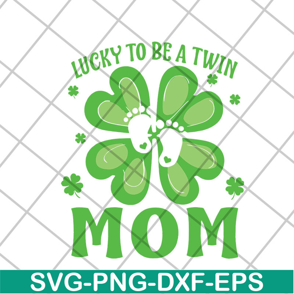 MTD26042125-Lucky to be a twin mom svg, Mother's day svg, eps, png, dxf digital file MTD26042125.jpg