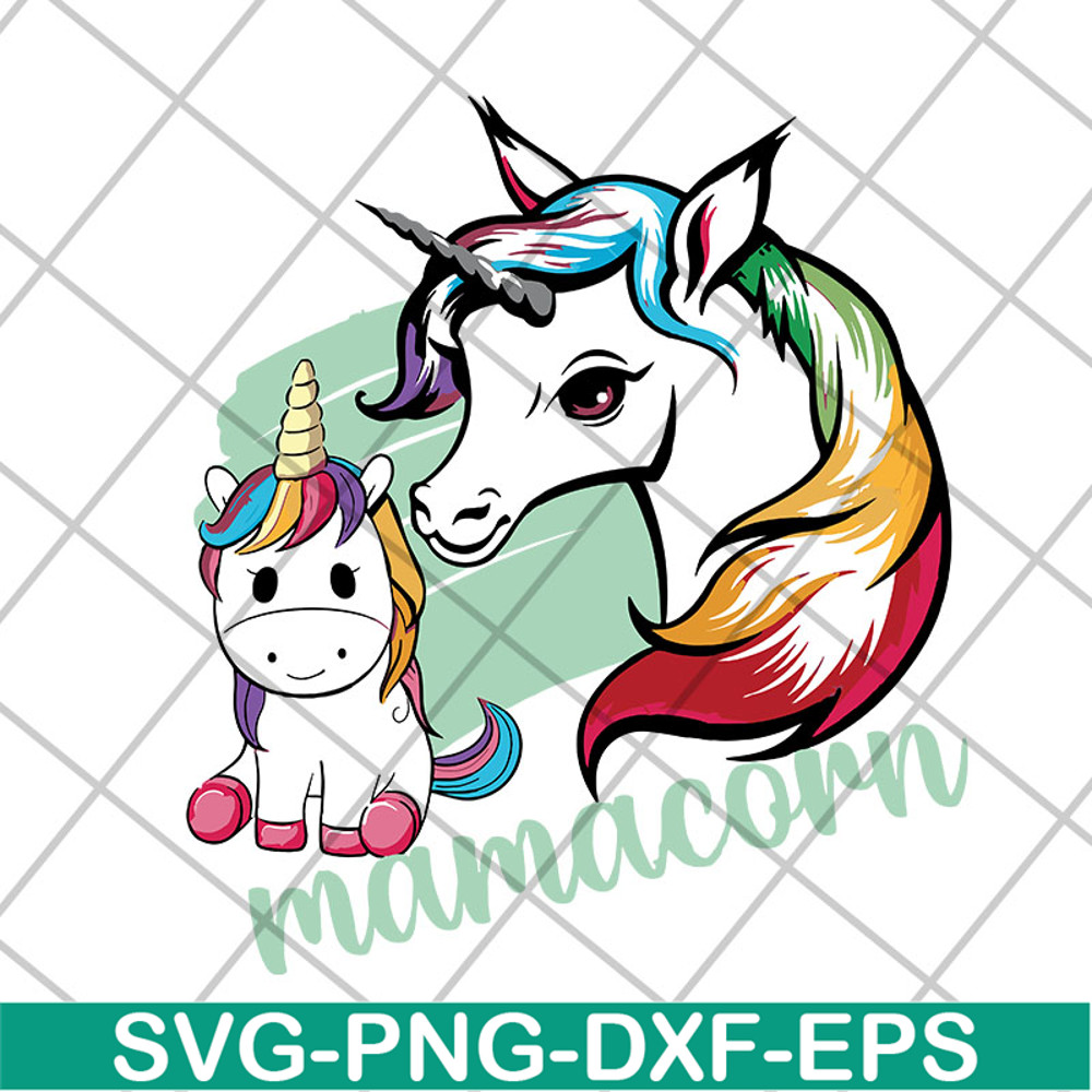 MTD27042116-Mamacorn svg, Mother's day svg, eps, png, dxf digital file MTD27042116.jpg