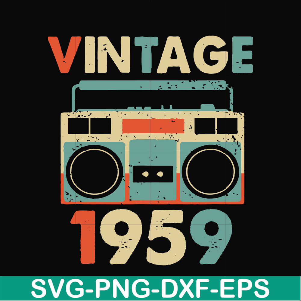 NBD0001-Vintage November 1959 svg, png, dxf, eps digital file NBD0001.jpg