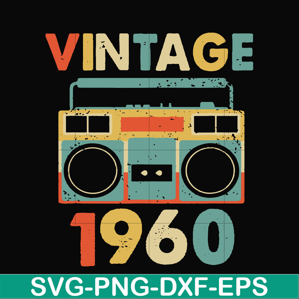 NBD0002-Vintage November 1960 svg, png, dxf, eps digital file NBD0002.jpg