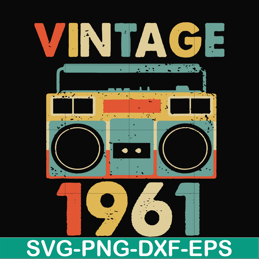 NBD0003-Vintage November 1961 svg, png, dxf, eps digital file NBD0003.jpg