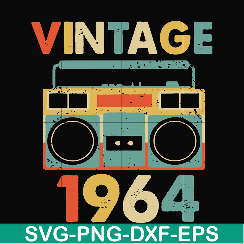 NBD0006-Vintage November 1964 svg, png, dxf, eps digital file NBD0006.jpg