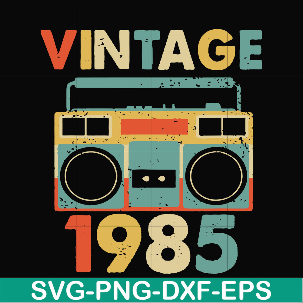 NBD0027-Vintage November 1985 svg, png, dxf, eps digital file NBD0027.jpg