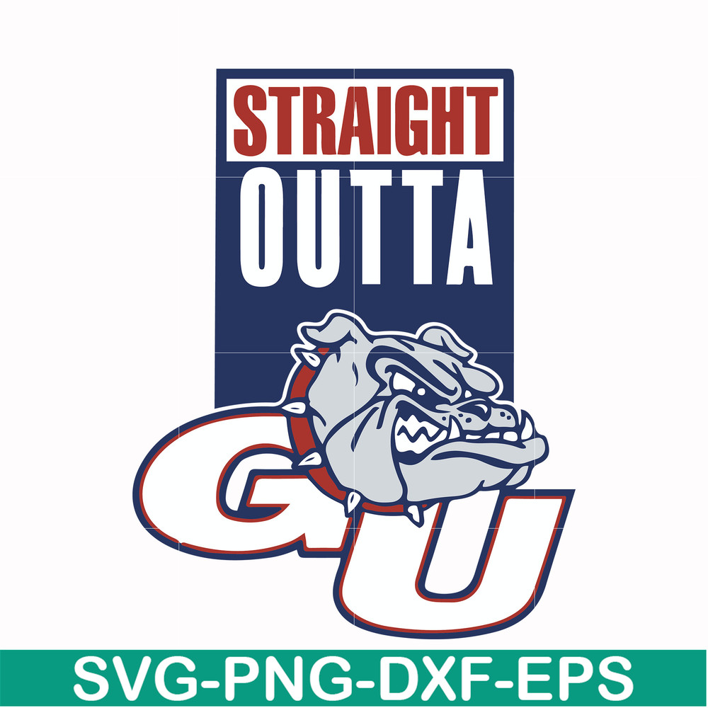 NCAA0000266-Gonzaga Bulldogs svg, png, dxf, eps file NCAA0000266.jpg