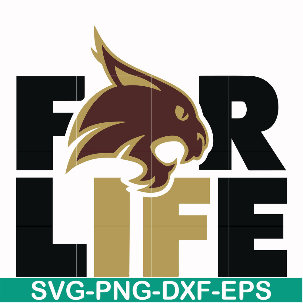 NCAA0000282-Texas State Bobcats svg, png, dxf, eps file NCAA0000282.jpg