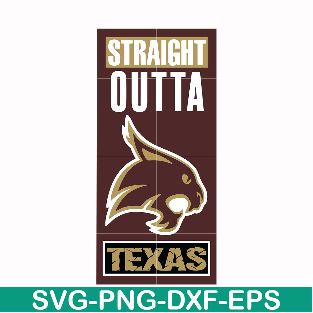 NCAA0000286-Texas State Bobcats svg, png, dxf, eps file NCAA0000286.jpg