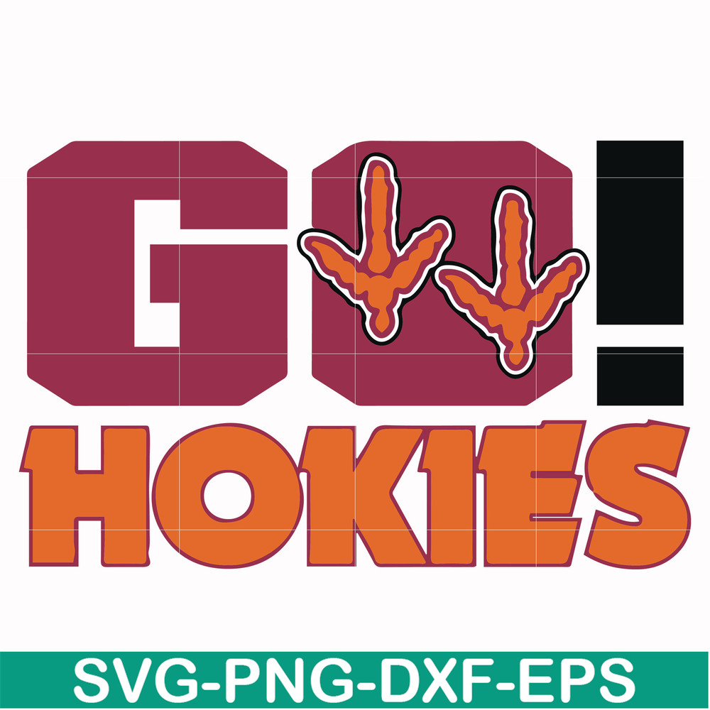NCAA0000331-Virginia Tech Hokies svg, png, dxf, eps file NCAA0000331.jpg