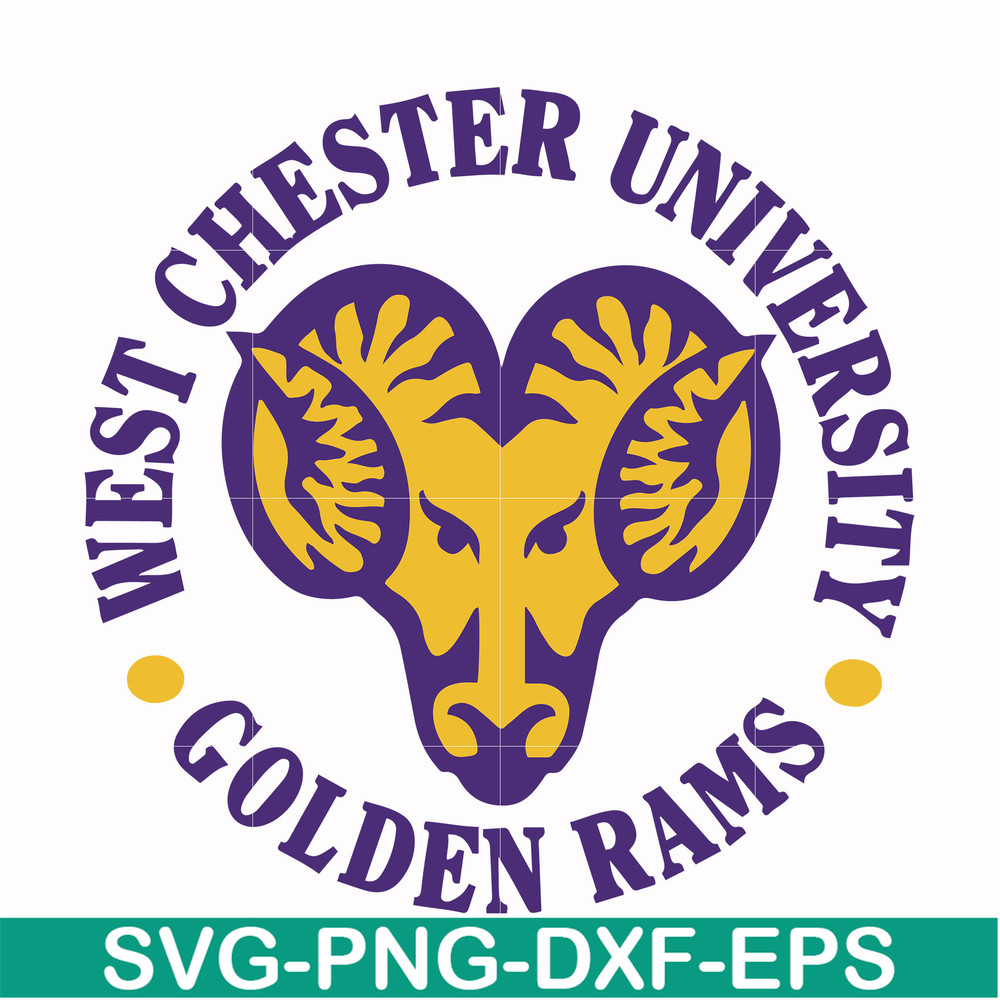 NCAA0000341-West Chester University svg, png, dxf, eps file NCAA0000341.jpg