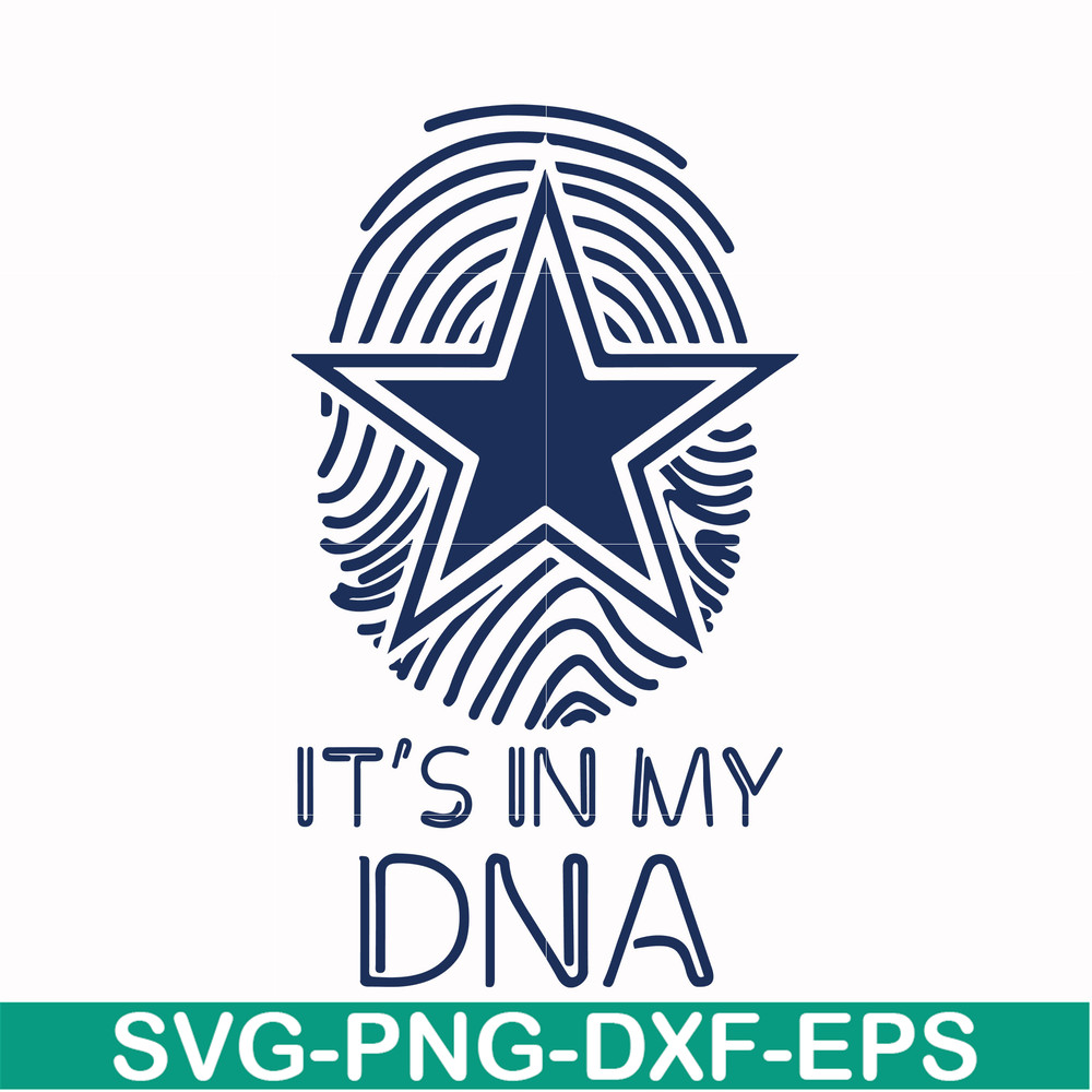 NFL0000121-It's in my DNA, svg, png, dxf, eps file NFL0000121.jpg