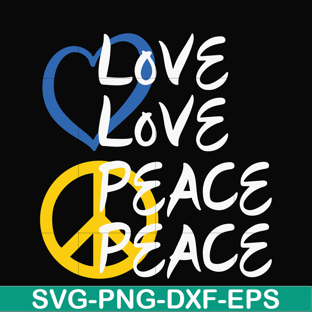 OTH0021-Love peace svg, png, dxf, eps digital file OTH0021.jpg