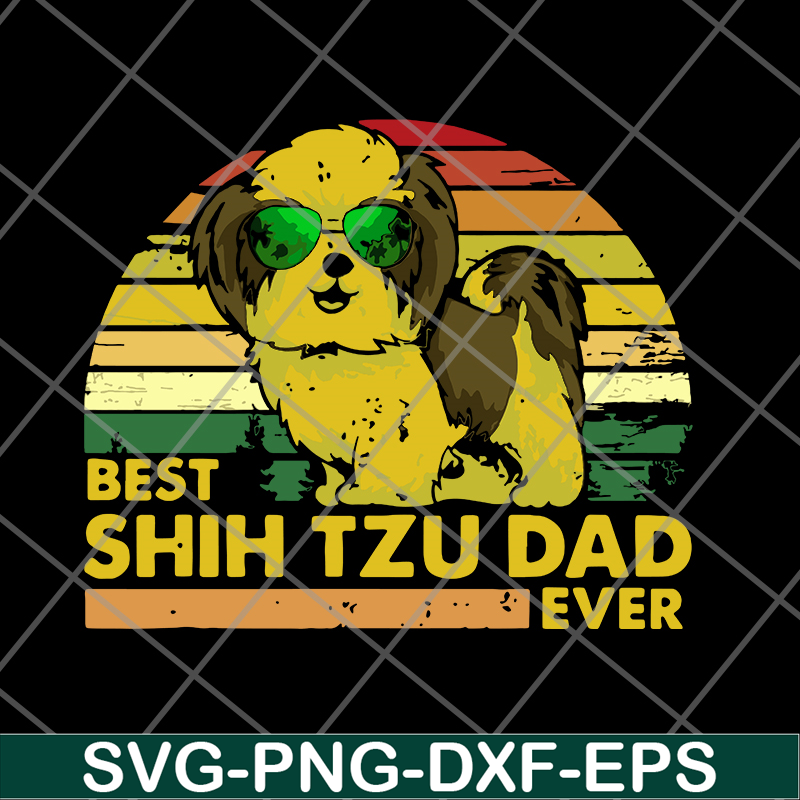 FTD24052103-best shih tzu dad ever 2021 svg, png, dxf, eps digital file FTD24052103.jpg