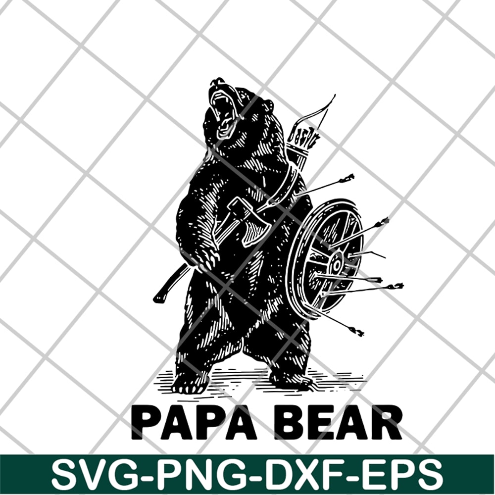 FTD24052106- papa bear svg, png, dxf, eps digital file FTD24052106.jpg