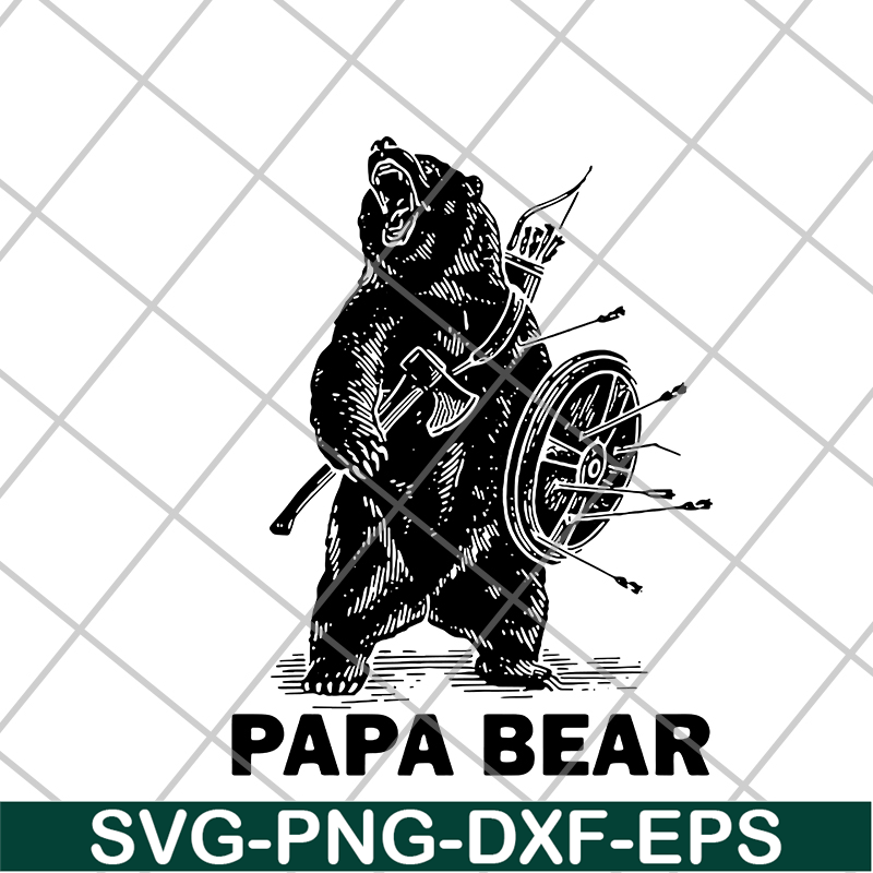 FTD24052106- papa bear svg, png, dxf, eps digital file FTD24052106.jpg