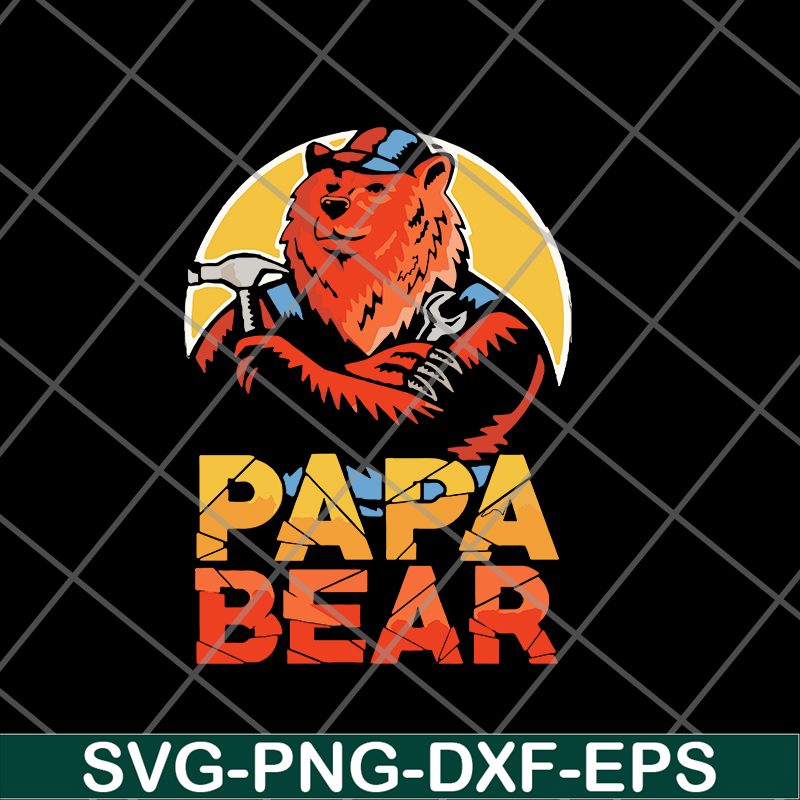 FTD24052107-papa bear svg, png, dxf, eps digital file FTD24052107.jpg