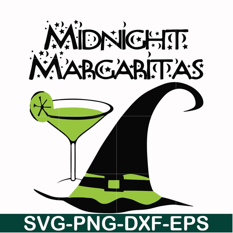 HLW23072020-Midnight margaritas svg, halloween svg, png, dxf, eps digital file HLW23072020.jpg
