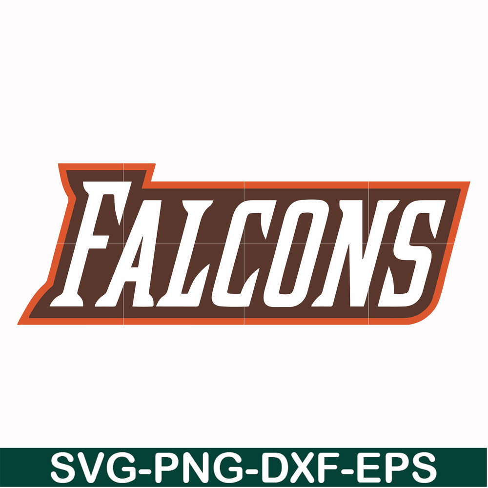 NCAA0000231-Bowling Green Falcons svg, png, dxf, eps file NCAA0000231.jpg