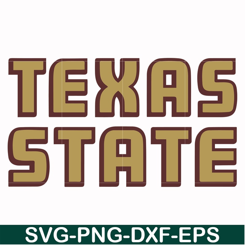 NCAA0000289-Texas State Bobcats svg, png, dxf, eps file NCAA0000289.jpg