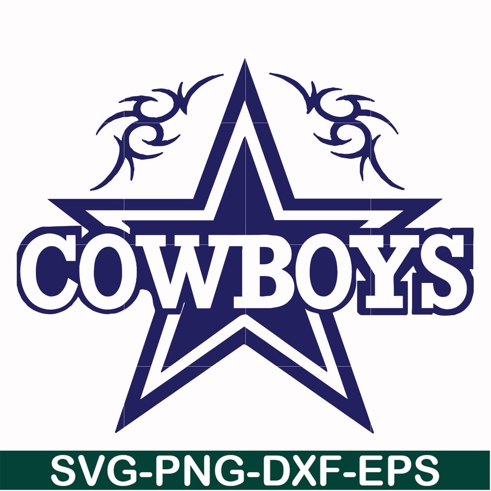 NFL0000102-Cowboys, svg, png, dxf, eps file NFL0000102.jpg