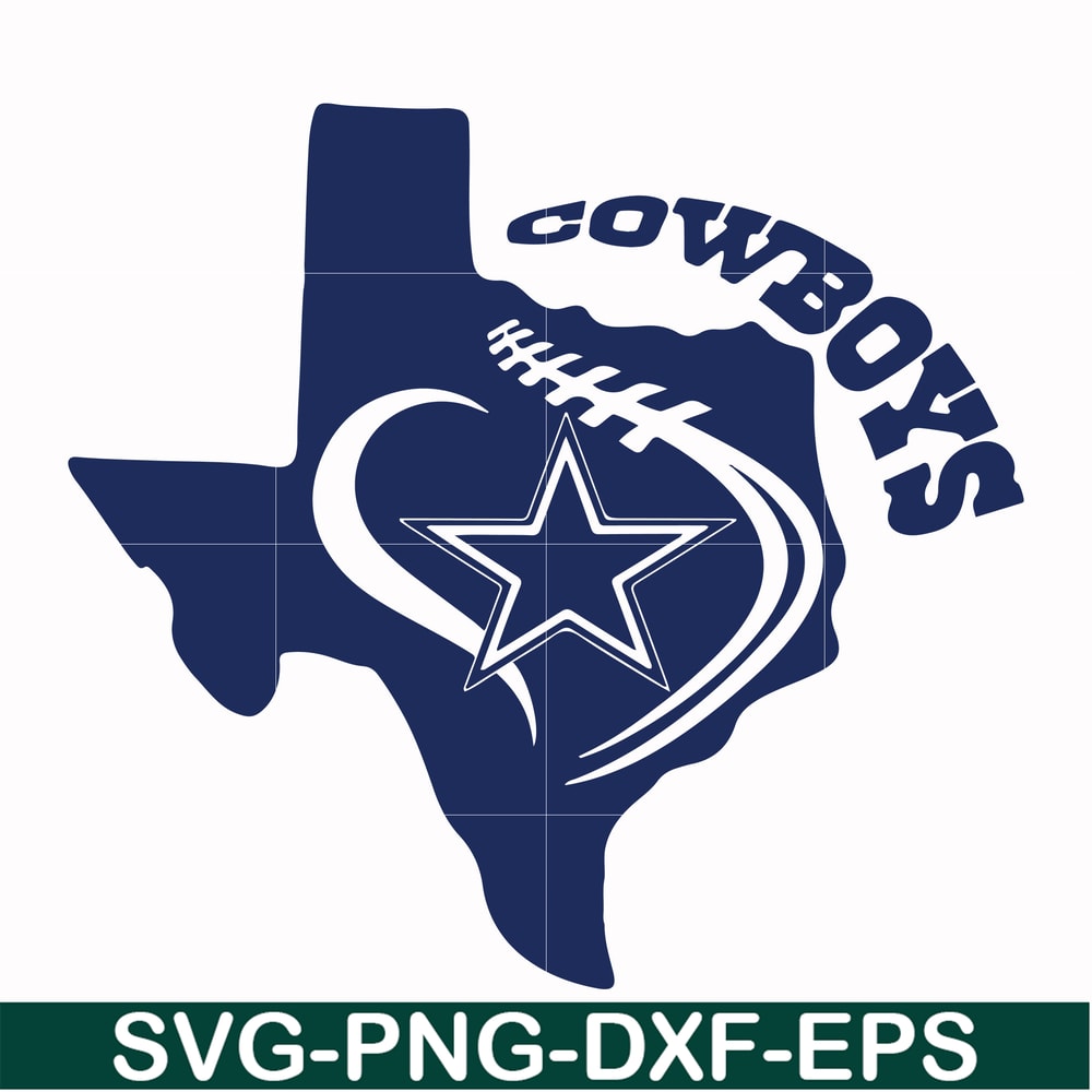 NFL0000109-Cowboys nation, svg, png, dxf, eps file NFL0000109.jpg