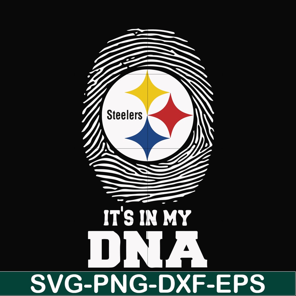 NFL0000176-Steelers it's in my DNA, svg, png, dxf, eps file NFL0000176.jpg