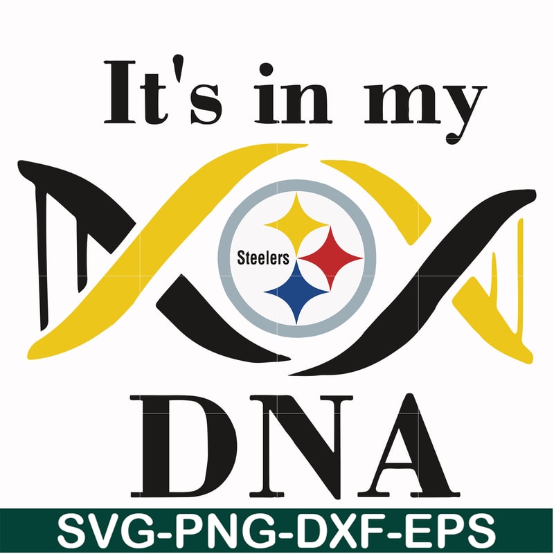 NFL0000178-Steelers it's in my DNA, svg, png, dxf, eps file NFL0000178.jpg