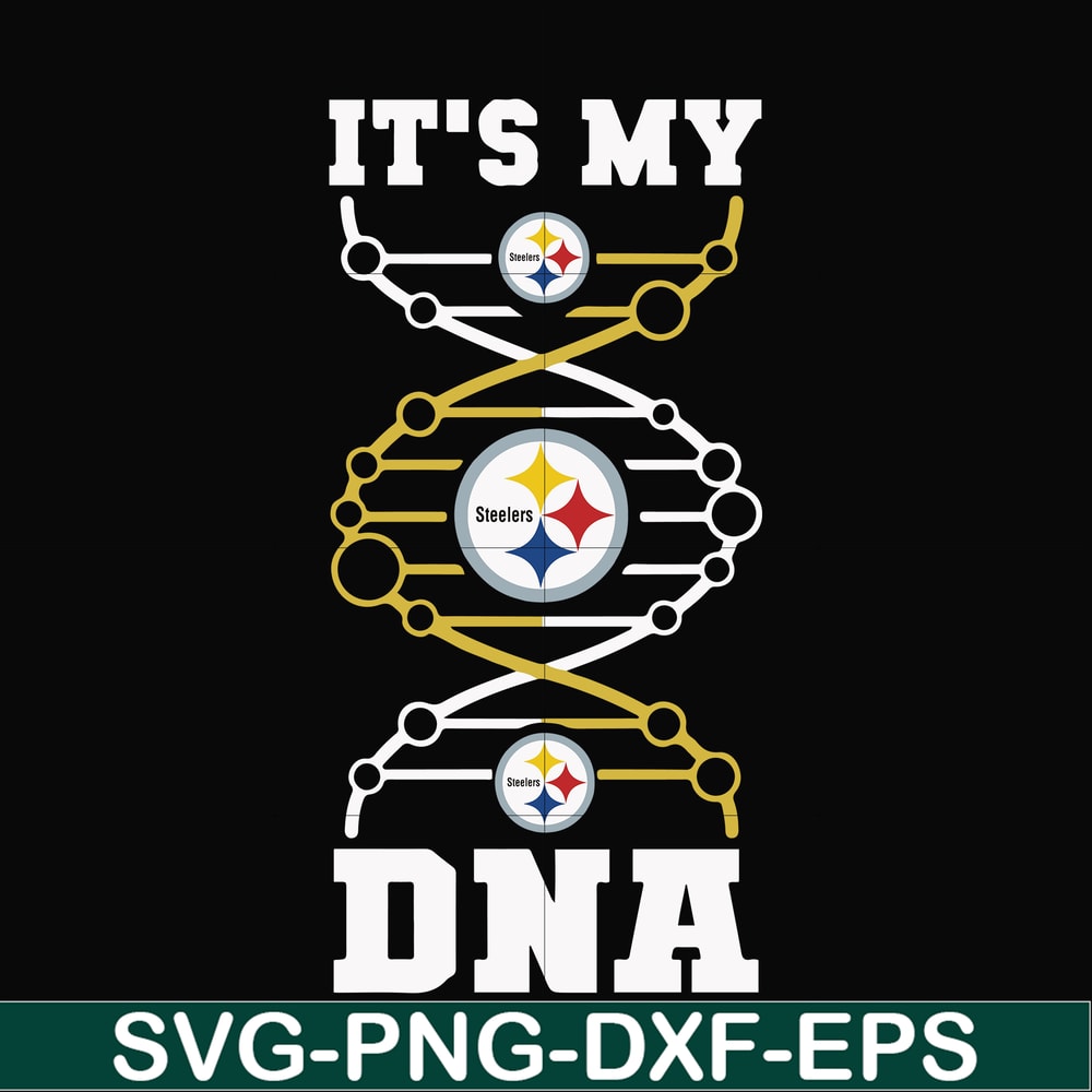 NFL0000182-Steelers it's in my DNA, svg, png, dxf, eps file NFL0000182.jpg