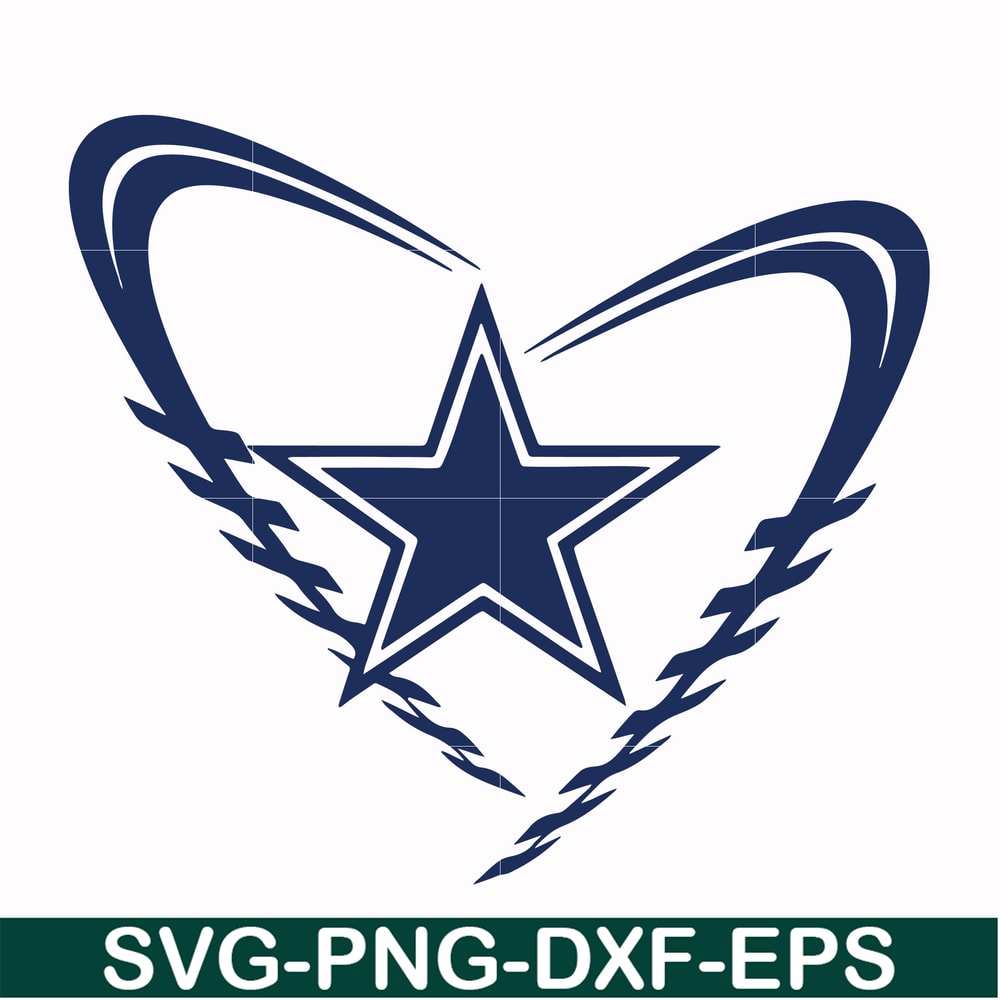 NFL000099-Cowboys heart, svg, png, dxf, eps file NFL000099.jpg