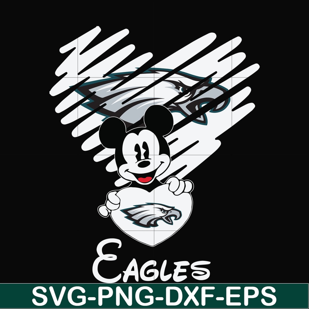 NNFL0041-Eagles heart svg, png, dxf, eps digital file NNFL0041.jpg
