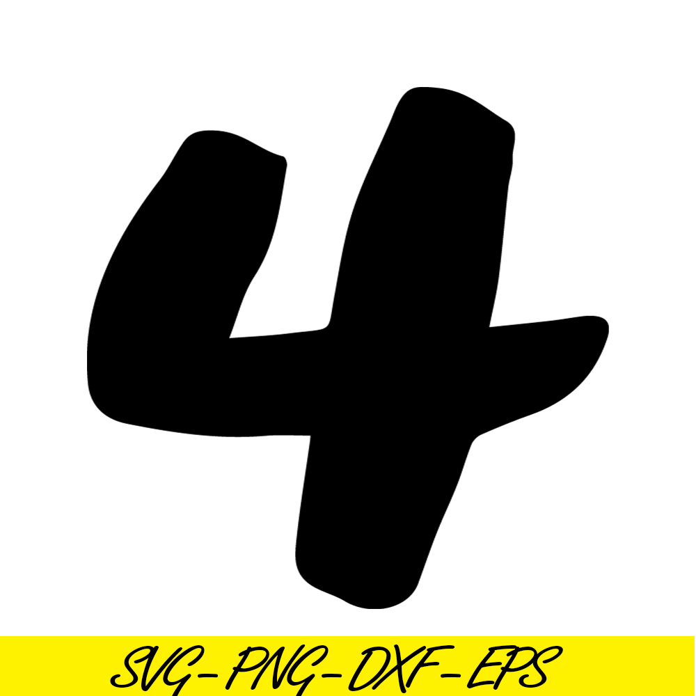 DS104122394-The Fourth Number SVG, Dr Seuss SVG, Cat in the Hat SVG DS104122394.png