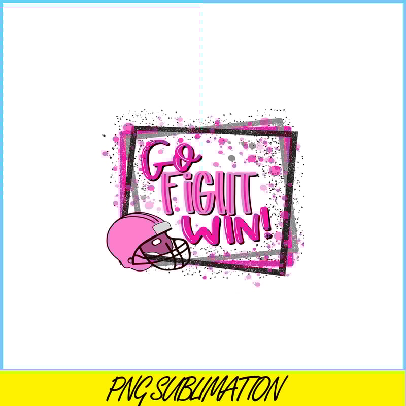 HL14102306-Go Fight Win Pink October Print Short Sleeve T-shirt PNG.png