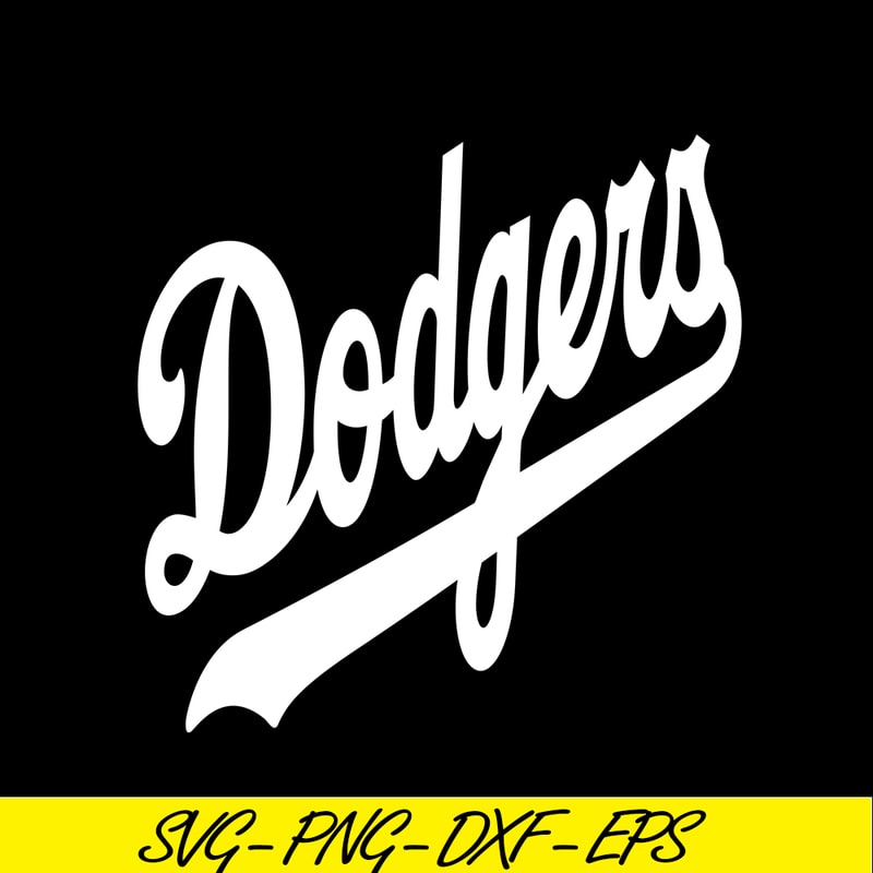 MLB011223120-LA Dodgers White Text SVG, Major League Baseball SVG, MLB Lovers SVG MLB011223120.png