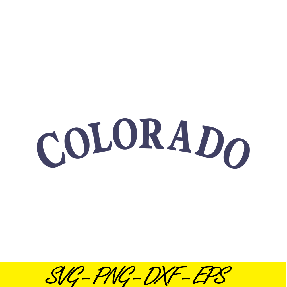 MLB01122349-Colorado Text SVG PNG DXF EPS AI, Major League Baseball SVG, MLB Lovers SVG MLB01122349.png