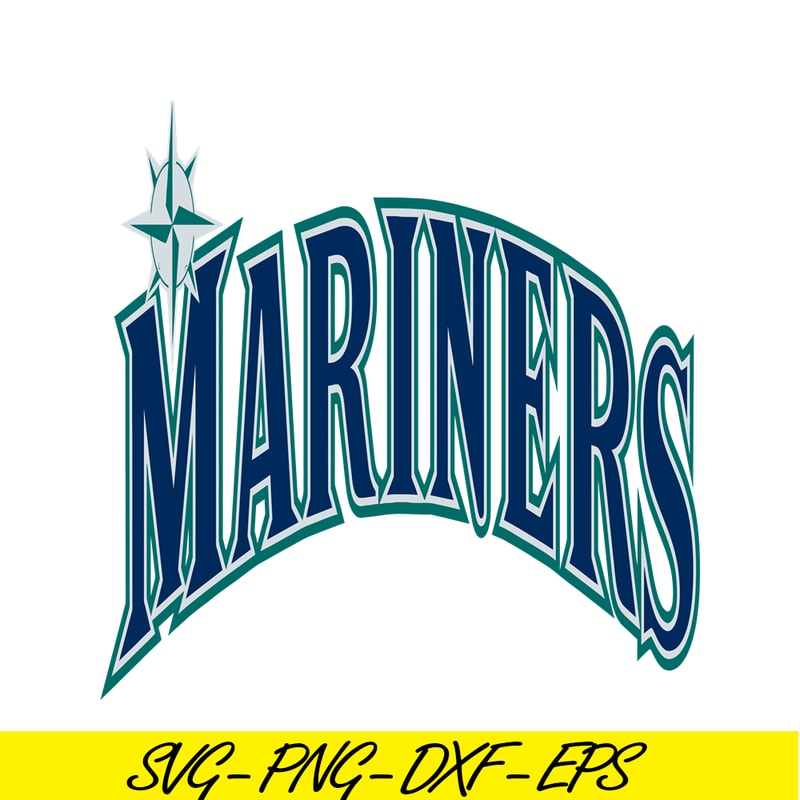 MLB2041223113-Mariners The Blue Text SVG, Major League Baseball SVG, Baseball SVG MLB2041223113.png