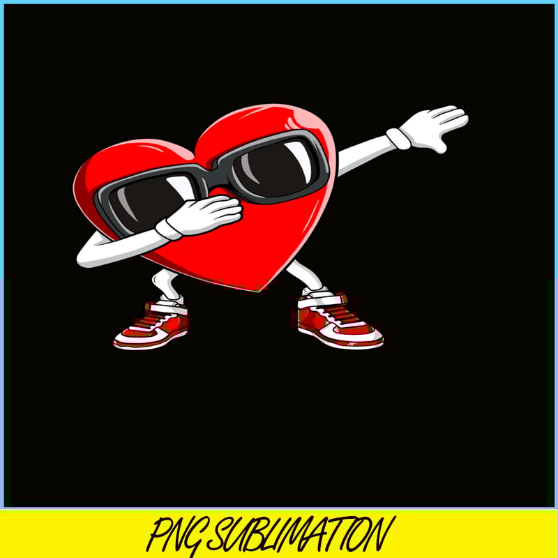 VLT19102332-Dabbing Heart PNG, Hearts Valentine PNG, Valentine Holidays PNG.png