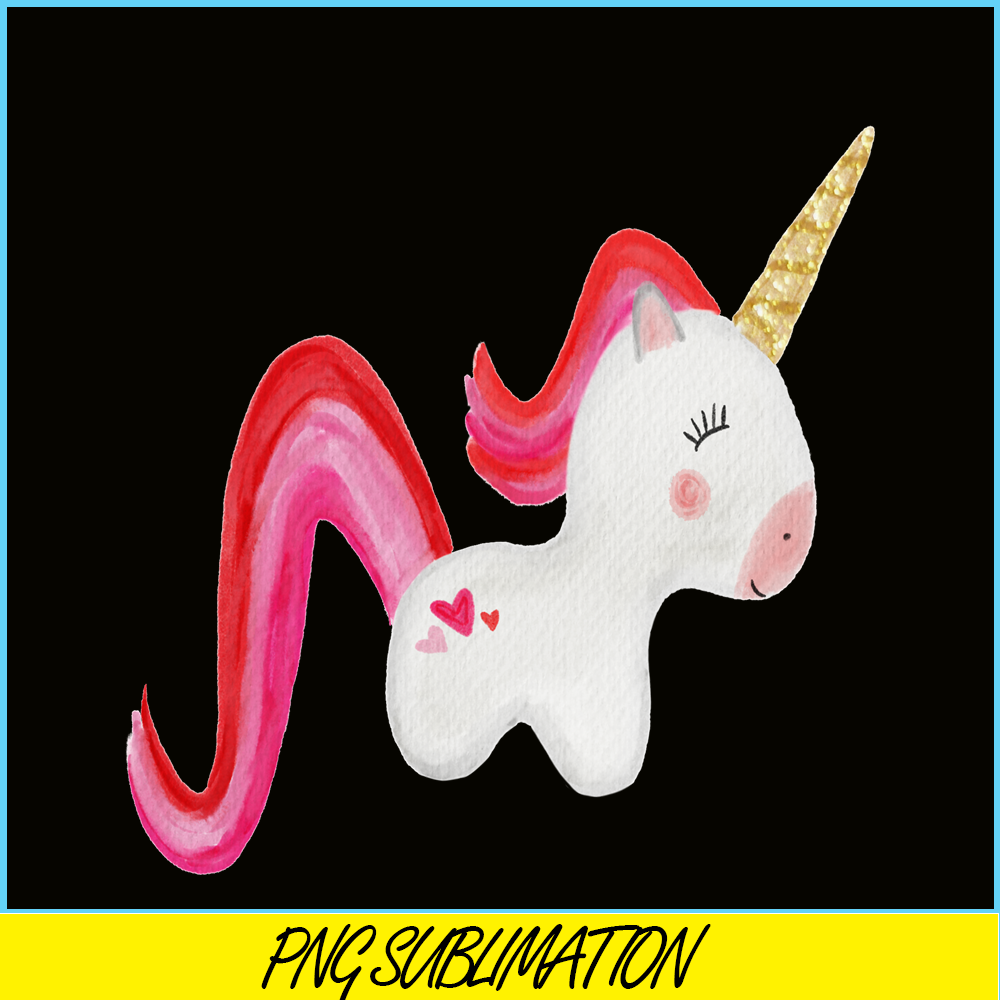 VLT211023109-Unicorn PNG, Sweet Valentine PNG, Valentine Holidays PNG.png