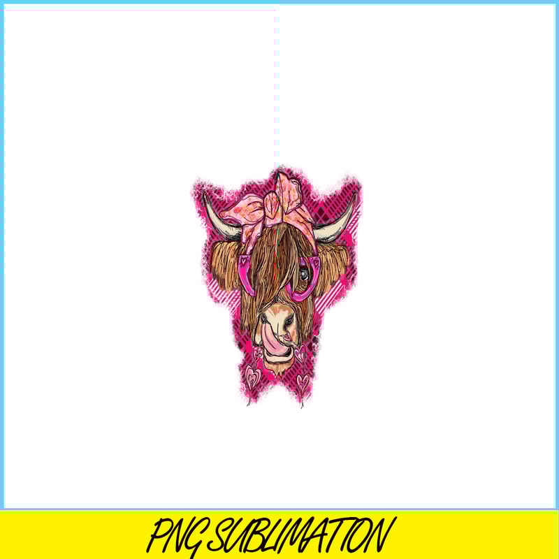 VLT21102395-Valentine Highland Cow PNG, Sweet Valentine PNG, Valentine Holidays PNG.png