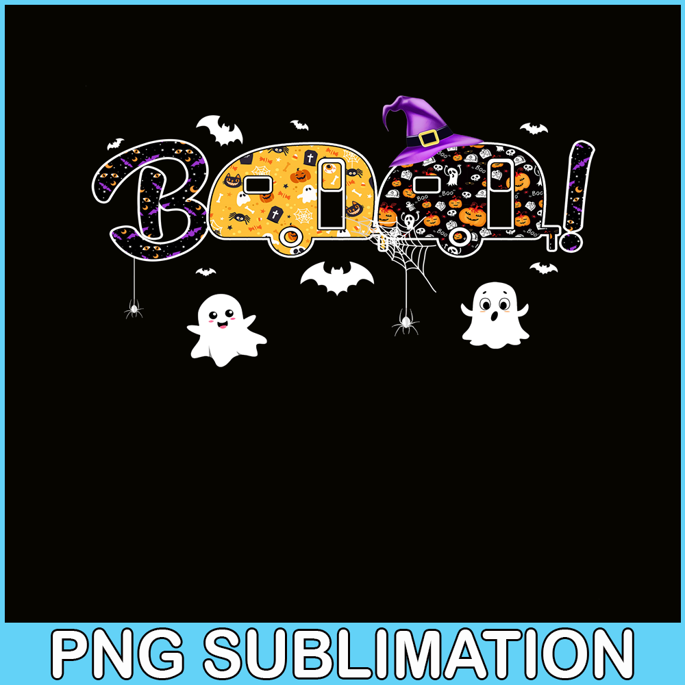 CAMP07112334-Boo And Camper Van PNG Camper Costume PNG Halloween And Camp PNG.png