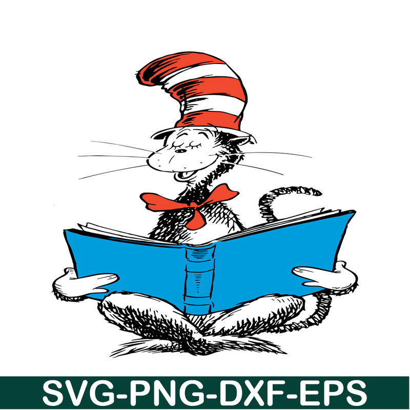 DS104122343-The Reading Cat SVG, Dr Seuss SVG, Cat in the Hat SVG DS104122343.png