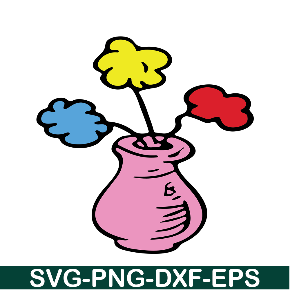 DS104122356-Dr Seuss The Flower Case SVG, Dr Seuss SVG, Cat in the Hat SVG DS104122356.png
