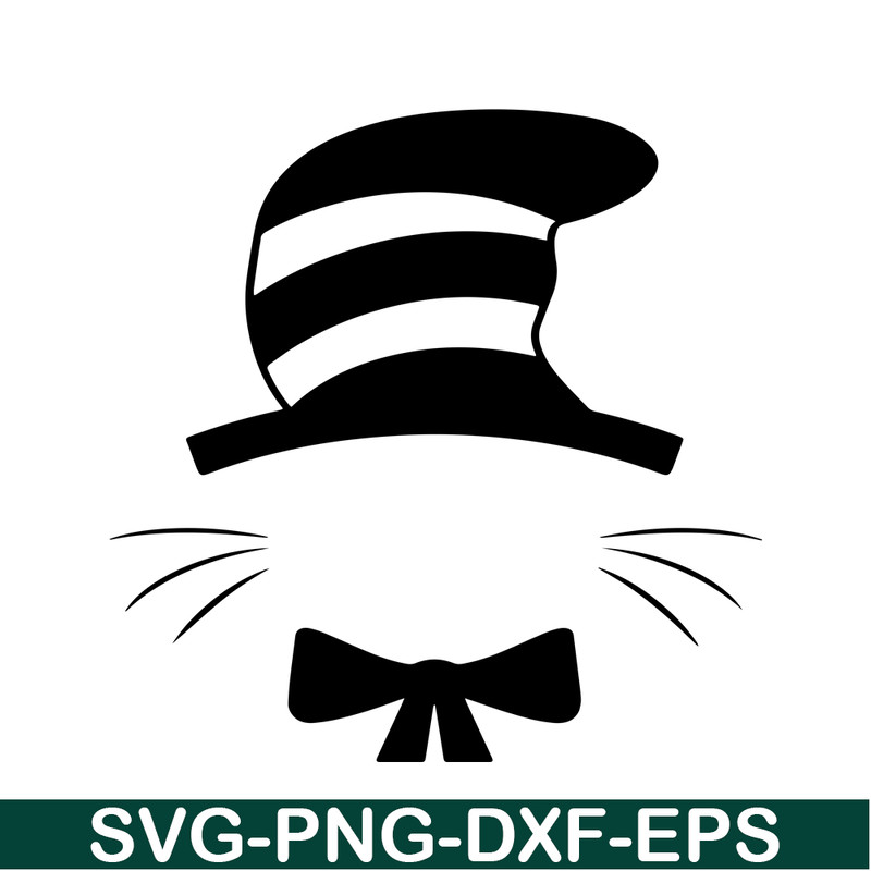DS105122308-Black Cat With Hat Monogram SVG, Dr Seuss SVG, Cat in the Hat SVG DS105122308.png