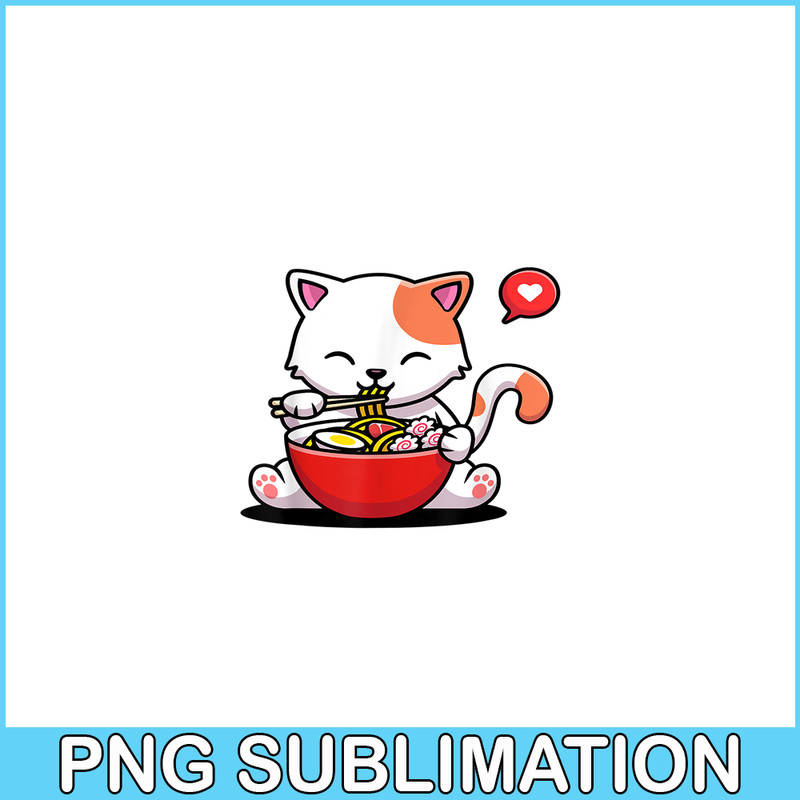 ANI31102304-Kitty Enjoy Ramen PNG, Anime Manga PNG, Japanese Food PNG.png