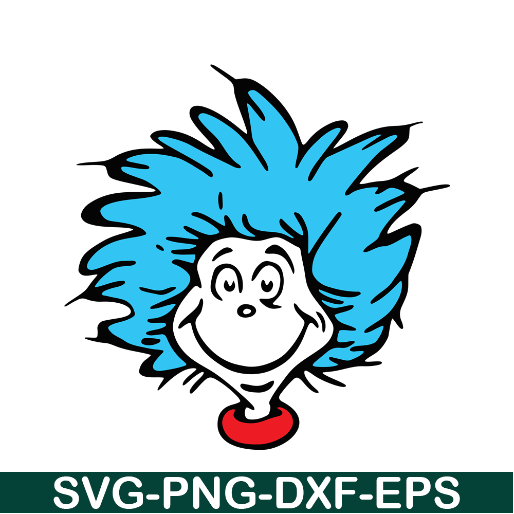DS104122338-Thing 2 Character SVG, Dr Seuss SVG, Cat in the Hat SVG DS104122338.png
