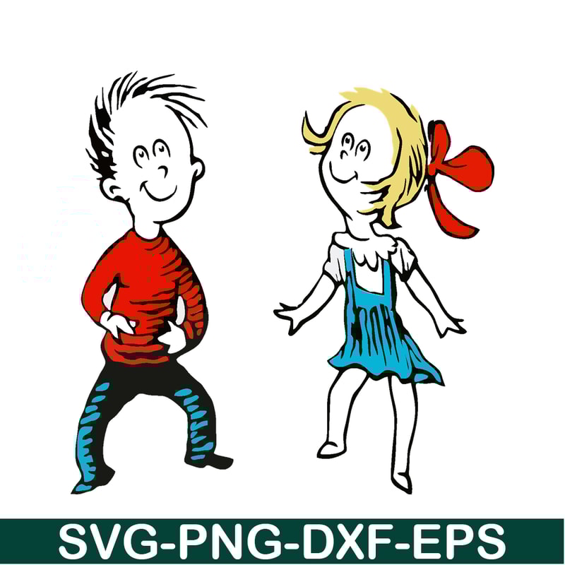 DS205122308-The Boy And Sally SVG, Dr Seuss SVG, Cat in the Hat SVG DS205122308.png